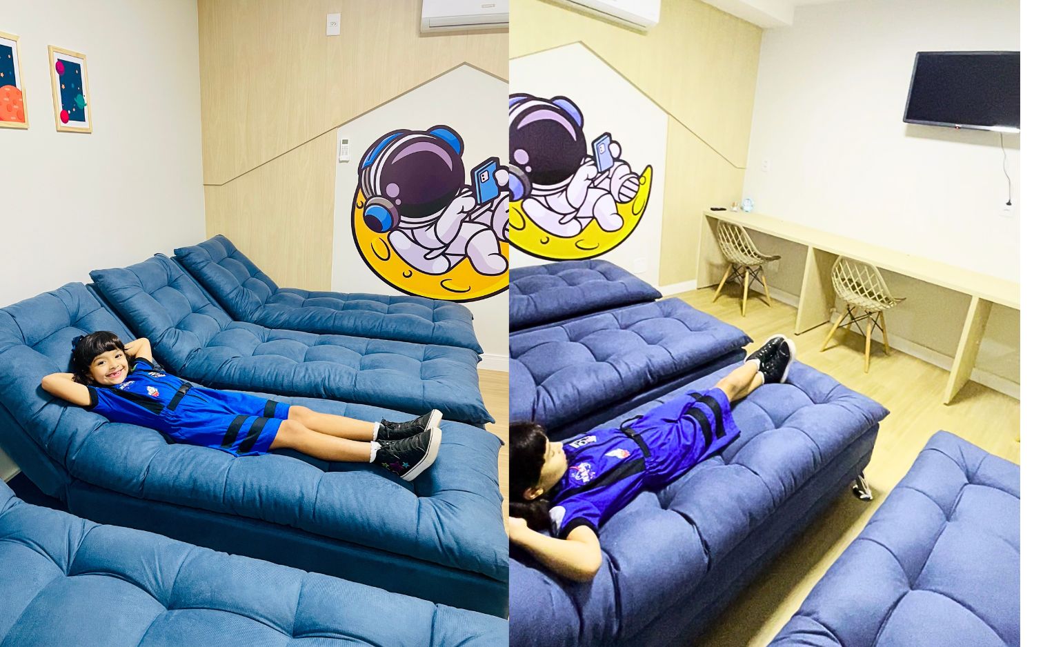 Sala de descanso dos pais